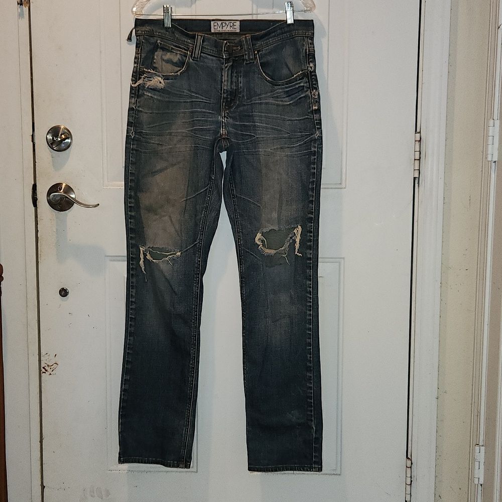 Empyre Distressed Denim Jeans 32 Slim